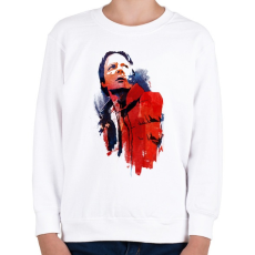 PRINTFASHION Marty - Gyerek pulóver - Fehér