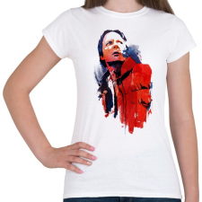 PRINTFASHION Marty - Női póló - Fehér női póló