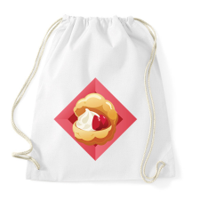 PRINTFASHION Mashle krémes - Sportzsák, Tornazsák - Fehér tornazsák