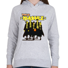 PRINTFASHION Mashle: Magic and muscles - Női kapucnis pulóver - Sport szürke