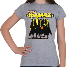 PRINTFASHION Mashle: Magic and muscles - Női póló - Sport szürke