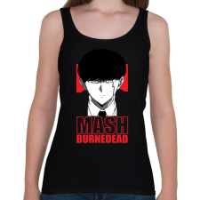 PRINTFASHION Mashle Mash Burnedead - Női atléta - Fekete női trikó