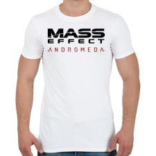 PRINTFASHION Mass Effect Andromeda - Férfi póló - Fehér férfi póló