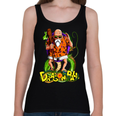 PRINTFASHION master roshi - Női atléta - Fekete