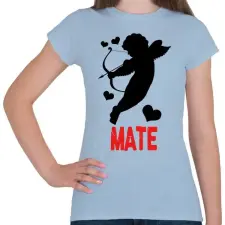 PRINTFASHION Mate - Női póló - Világoskék női póló
