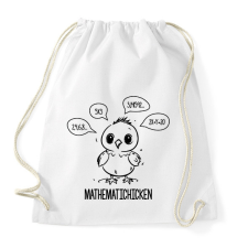 PRINTFASHION Mathematichicken - Sportzsák, Tornazsák - Fehér tornazsák