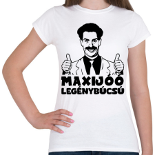 PRINTFASHION Maxijó legénybúcsú - Női póló - Fehér női póló