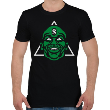 PRINTFASHION Mayweather - Férfi póló - Fekete férfi póló