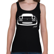 PRINTFASHION Mazda mx5 Miata - Női atléta - Fekete női trikó