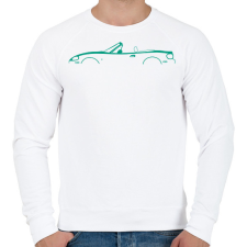 PRINTFASHION Mazda NB - Férfi pulóver - Fehér férfi pulóver, kardigán