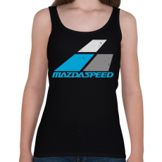 PRINTFASHION Mazda Speed - Női atléta - Fekete