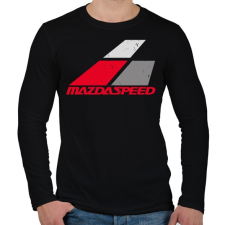 PRINTFASHION MazdaSpeed - Férfi hosszú ujjú póló - Fekete férfi póló