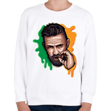 PRINTFASHION McGregor - Gyerek pulóver - Fehér gyerek pulóver, kardigán