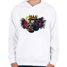 PRINTFASHION McGregor Tattoo - Gyerek kapucnis pulóver - Fehér gyerek pulóver, kardigán