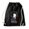 PRINTFASHION Me-eee-enj innen pls - Sportzsák, Tornazsák - Fekete