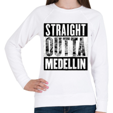 PRINTFASHION Medellin - Női pulóver - Fehér