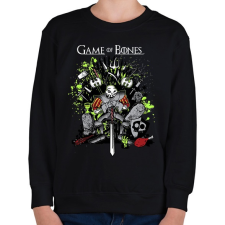 PRINTFASHION MediEvil - Game Of Bones - Gyerek pulóver - Fekete gyerek pulóver, kardigán