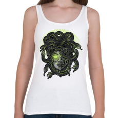 PRINTFASHION Medúza - Női atléta - Fehér