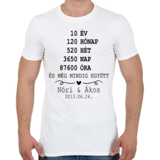 PRINTFASHION Még mindig együtt - Férfi póló - Fehér férfi póló