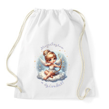 PRINTFASHION Megcéloztam a szívedet! - Sportzsák, Tornazsák - Fehér tornazsák