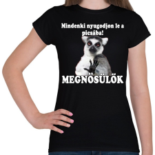PRINTFASHION Megnősülök! - Női póló - Fekete női póló