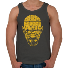 PRINTFASHION Megtörni a rosszat - Férfi atléta - Sötétszürke