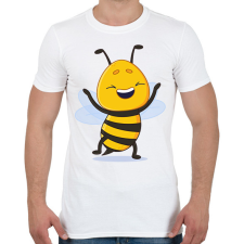 PRINTFASHION Méhecske 1 - Férfi póló - Fehér férfi póló