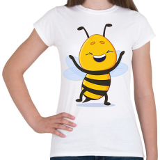 PRINTFASHION Méhecske 1 - Női póló - Fehér