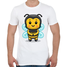 PRINTFASHION Méhecske 3 - Férfi póló - Fehér férfi póló