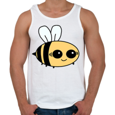 PRINTFASHION Méhecske - Férfi atléta - Fehér