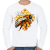PRINTFASHION Méhecske  - Férfi pulóver - Fehér