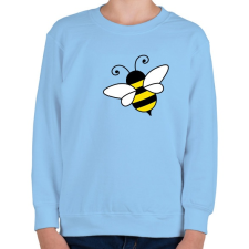 PRINTFASHION Méhecske - Gyerek pulóver - Világoskék gyerek pulóver, kardigán