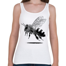 PRINTFASHION Méhecske / Méh rajz - Női atléta - Fehér