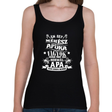 PRINTFASHION Méhész apuka - Női atléta - Fekete