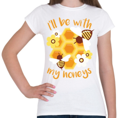 PRINTFASHION Méhész - Női póló - Fehér