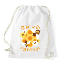 PRINTFASHION Méhész - Sportzsák, Tornazsák - Fehér tornazsák