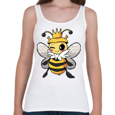 PRINTFASHION Méhkirálynő - Női atléta - Fehér