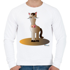 PRINTFASHION Méla paci - Férfi pulóver - Fehér férfi pulóver, kardigán