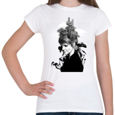 PRINTFASHION Melting beauty - Női póló - Fehér női póló
