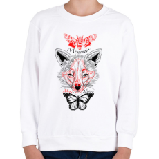 PRINTFASHION Memento - Gyerek pulóver - Fehér