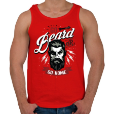 PRINTFASHION Menj borbélyhoz - Férfi atléta - Piros atléta, trikó