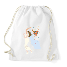 PRINTFASHION Mennyasszony - Sportzsák, Tornazsák - Fehér tornazsák