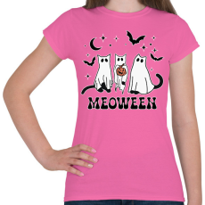 PRINTFASHION Meoween - Női póló - Rózsaszín