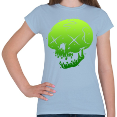 PRINTFASHION Méreg - Női póló - Világoskék