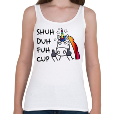 PRINTFASHION Mérges egyszarvú - Női atléta - Fehér
