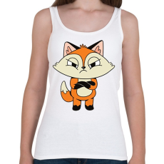 PRINTFASHION Mérges róka - Női atléta - Fehér