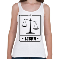 PRINTFASHION mérleg - Női atléta - Fehér