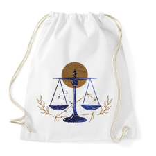 PRINTFASHION Mérleg - Sportzsák, Tornazsák - Fehér tornazsák