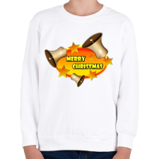 PRINTFASHION merry-christmas - Gyerek pulóver - Fehér gyerek pulóver, kardigán