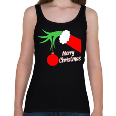 PRINTFASHION Merry Christmas - Női atléta - Fekete